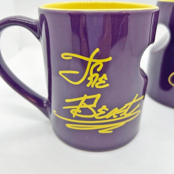 Beauty and the Beast purple mug set perfect condition, no cracks or chips - Picture 6 of 11